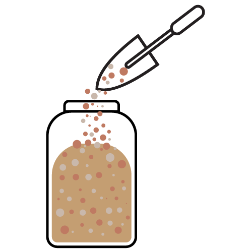 Fill the jar